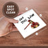 3D Rose I Am The Law-Judge Gavel with Sound Block, Ceramic Tile Coasters, Multicolor