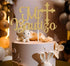 Spanish Mi Bautizo Cake Topper, Baby Shower Party Decor, Gold Glitter for 1st Birthday/Gender Reveal