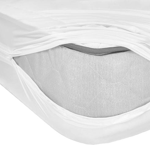 Abstract 28x52x8 100 Waterproof Mattress Cover - Standard Cribs & Toddler Beds -Vinyl Plastic Protective Zippered