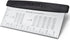 HULISEN Large Bench Scraper for Baking - 10 inch Dough Pastry Scraper with Measuring Scale, Stainless Steel Cake Scraper