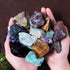 1 lb Bulk Assorted Stones - Large 1" Natural Raw Stones Crystal for Tumbling, Decoration, Polishing