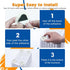 Self Adhesive Caster Wheels - 360° Swivel Appliance Rollers for Kitchen, 8 PCS Mini Ball Transfer Roller