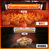 17.5 Inch 300W 10000H Extra Long Heat Lamp for Chickens, Carbon Fiber Chicken Coop Heater for Winter, Adjustable Temp