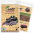 Organic Kale Seeds, APPR. 550, Red Russian Kale, Heirloom Vegetable Seeds, Certified