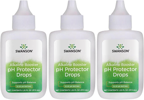 Swanson Alkaline Booster - pH Protector Drops with 12.25 pH Rating -