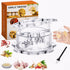 Generic Garlic Twister Kitchen Tool Manual Garlic Crusher & Ginger Grinder, Nut Chopper,