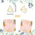 OLYCRAFT 36pcs Mini Place Card Holders, Cute Triangle Shape Table Number Holders for Weddings, Anniversary Party