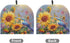 Sunflower Bird Kettle Dust Cover Teapots Dust Cover Insulated Breakfast Pot Cover Kitchen Tea Cosy Tea Cozies with Cotton Keep Warm for Dining Room Coffee Table Desktop Decoration