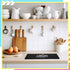 Thick Rubber Bar Mat with Fluorescent Pattern, Non-Slip Black Spill Mat for Home Bar, Kitchen, and Restaurants (1 Pcs,