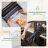GERYON Vacuum Sealer, Vacuum Sealer Machine for Food Storage with Sealer Bags & Roll, Compact Design, Silver