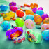 24 Pack Fun Express Candy Filled Easter Eggs Bulk - Pre-Filled Plastic Eggs with Assorted Sweet Treats for Easter Egg
