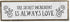 Love Wood Signs (Medium - Wood And Metal, The Secret Ingredient Is Always Love)