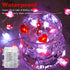 30 Curyidy Valentines Day Decor Heart String Lights, LED Fairy Lights with Remote Control & Waterproof Battery Operated