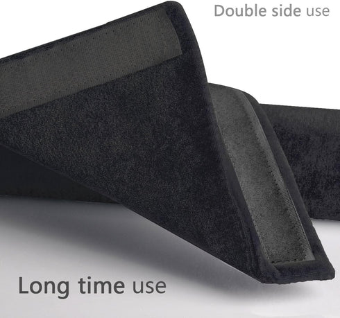 OUGAR8 Refrigerator Door Handle Covers - Keep Your Kitchen Clean from Fingertips, Drips, Food Stains (Black)