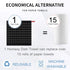 Homaxy 100% Cotton Terry Kitchen Dish Cloths, Ultra Soft and Absorbent, 6 Pack, 12 x 12 Inches