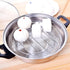 2 Pack Steaming Rack, 7 Inch Round Food Grade Stainless Steel Steamer Plate for Cooking, Cooling, Roasting