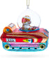 Astronaut in Space Vehicle - Blown Glass Christmas Ornament