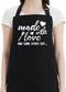 Funny Aprons for Women - Kitchen Chef Cooking Baking BBQ Grill Aprons with 2 Pockets
