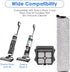 MIBUMIKI (5 S3/ 3 2 3 Pieces) Replacement Brush Rollers and HEPA Filters Compatible with Tineco Floor One iFloor