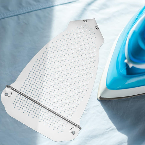 Cunhill 2 Pieces Ironing Shoe Cover, Iron Soles Aluminum Material, Electric Iron Assistant Tool, Safe Slip on for Most