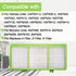 Filter Compatible with Holmes Aer1 Series, Replacement Parts # HAPF300AH-U4R, HAP242-NUC (4 True Replacement + 8