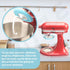 Upgrade Dough Hook Shield for Kitchen Aid 4.5qt & 5qt Tilt Head Stand Mixers, Easy Installation, Blue, MOCF-JBQLQ-2