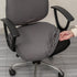 Computer Office Chair Cover, Protective & Stretchable Universal Chair Slipcover, Dark Grey
