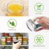 40 Pack 4 oz EkkoVla Glass Jars with Lids and Bands, Regular Mouth Mini Mason Jar, Canning Jars for Honey, Jam, Jelly