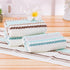 Pidada Hand Towels Set of 2, Striped Pattern 100% Cotton Soft Absorbent Decorative Towel for Bathroom