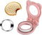 Sandwich Cutter and Sealer, Uncrustable Sandwich Maker for Kids Lunch, Pink