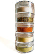 NICE RACK Mini Travel Spice Rack Filled with Organic Herbs, Refillable Camp Spice Kit, Great Gift for Camping