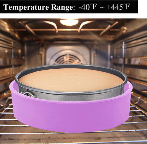 GBYAN Springform Pan Protector for 9inch and 9.5inch Springform Pan, Preventing Water from Entering the Baking Pan