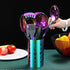 Rainbow Kitchen Utensils Set, 13 Pieces Stainless Steel Cooking Tools Set with Titanium Rainbow Plating, Utensil Holder