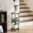 2 23" YINMIT Plant Stand Indoor, Tier Small Plant Stand, Tall Metal Spindle Poles Plant Stands, Corner Flower Pot