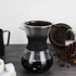 GOWENIC Pour Over Coffee Maker Heat-resistant Borosilicate Glass Manual Coffee Dripper Brewer with Stainless Steel Filter Hand Drip Coffee Maker by GOWENIC