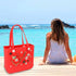 ROPCIA Charms for Bogg Bag, Pearls and Butterfly Flowers for Beach Bag Accessories (20 Pcs)