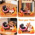 Cat Figurines Desk Decor Black Cat Gifts for Women Cat Lovers Gifts Dumpster Fire Desk Accessories Bookshelf Decor Home