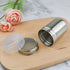 1Pcs Stainless Steel Powder Sugar Shaker Duster with Lid, Fine Mesh Shaker for Baking Soda, Cocoa, Flour