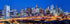 PHOTOSBYJON Denver Skyline 2018 Photo Print UNFRAMED Dusk from NW Color City Downtown 11.75 x 36 inches