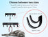 Cat #17 Key Rack, Small 6 inch Wide, Wall Mounted Holder for Home and Office