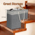 slcinwzdt Stairs,16" Stair Basket for Stairs with Handle, Staircase Baskets for Carpeted and Wooden Step Storage