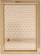 Lawrence Frames 750357 Classic Bevel Picture Frame - 5x7 Gold Metal