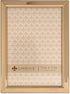 Lawrence Frames 750357 Classic Bevel Picture Frame - 5x7 Gold Metal