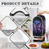 Purple Floral Butterfly Kitchen Blender Dust Cover, Washable Appliance Cover, Stand Mixer Protector, Dust-Proof Cover