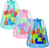 Vodolo Beach Toy Bag,3pcs Mesh Travel Sand Toys Backpack for Sandbox Buckets,Beach