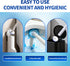 FAMYLI Set 60 Disposable Toilet Brush with Replacement Heads, Toilet Cleaning Replacement Pads, Starter Kit