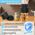 Electric Mason Jar Vacuum Sealer, Strong Suction Vacuum Sealing Machine with Regular and Wide Mouth Lids