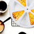 Scone Pan Silicone Scone Pans for Baking, Wedge Pan Combread Pan 8-slot Silicome Pie Pan for Scones, Combread, Polenta or Biscuits, BPA free.