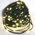 6hr QBIS Outdoor Christmas Lights - Fairy Lights Battery Operated with Small Warm White LEDs, Green Wire