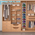 VAESIDA Hat Rack, 10 Shelf Upgraded Version Hat Organizer for Closet with Dust Shield & Side Mesh Storage Pockets, Hat